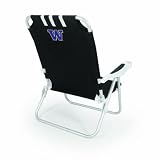 NCAA Washington Huskies Monaco Folding Beach Chair