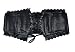 Black X Corset Waist Cincher Lace Up Belt 