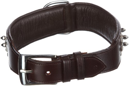 Nobby 78491-03 Leder Halsband \"DELGADO\" L: 70 cm, B: 50 mm braun Preisvergleich