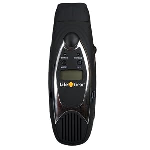 Life Gear PSD6in1DC Personal Safety Device with DC Inlet, Black by Life Gear