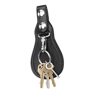 Gould & Goodrich K72Wbr Key Band With Flap Put on Belt Nearly 2-1/4-Inch (Black Interlace )