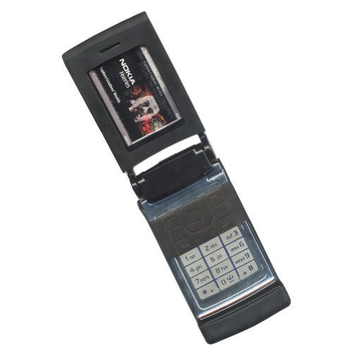 Bluetrade Silikontasche schwarz f&uuml;r Nokia N76 Preisvergleich