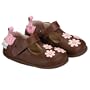 Robeez Tredz Daisy Brown Lightweight Flex Sole Outdoor Shoes 20-24 months * 08 Newest Collection -- We Have Large Selections Of Robeez Soft Sole And Tredz Lightweight Flex Sole Shoes! *