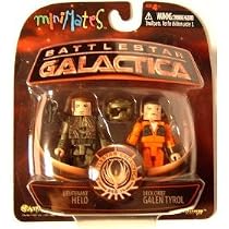 Battlestar Galactica Modern Minimates 2-Pack Series 3 Helo & Chief Tyrol