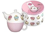Iced Fancies Tea for One Cup & Teapot Set