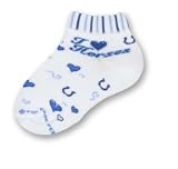 For Bare Feet I Love Horses Socks