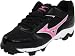Mizuno Youth Finch Franchise 4 Baseball Cleat (Little Kid/Big Kid),Black/Pink,1 M US Little Kid