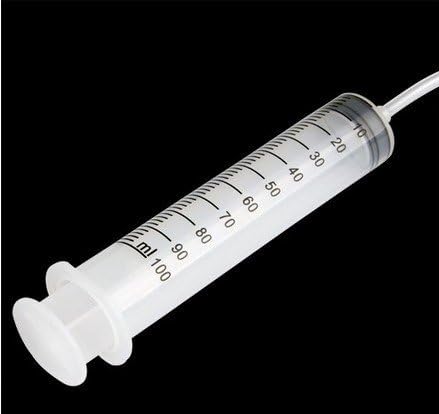 WM KING 1Pc Large Plastic 100ml Syringe + handy plastic tubing by WM KING