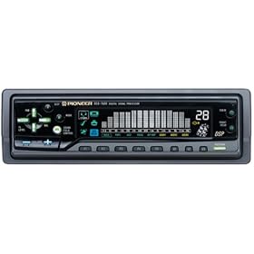 Pioneer Car DEQ7600 DIN Digital Signal Processor and 15-Band Digital Graphic Equalizer