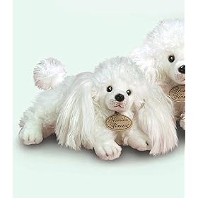 White Poodle Dog Plush Yomiko Classic 11