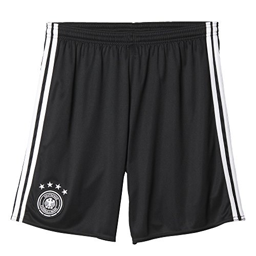 adidas Herren Heimshort UEFA EURO 2016 DFB Replica, Black/White, XXL, AA0143