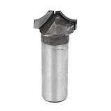 uxcell オープンエンド 彫刻 ルータービット メタル　カットツール　シルバートーン　グレー