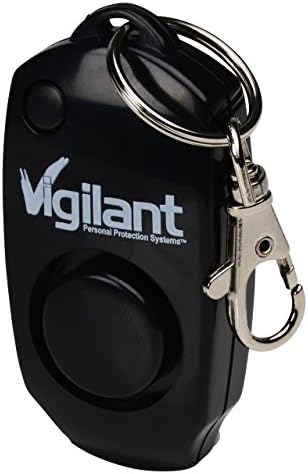 Vigilant PPS-23K 130dB Personal Alarm with Backup Whistle | Available in Blue, Black, or Pink