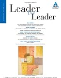 Leader to Leader (LTL), Winter 2012 (J-B Single Issue Leader to Leader) (Volume 63)