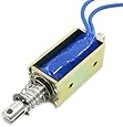 uxcell DC 12V 1A 10mm Stroke 600g Push Pull Open Frame Solenoid Electromagnet