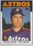 1986 Topps # 100 Nolan Ryan Houston Astros Baseball Card
