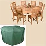 Review Kover-it  / 8 Seater Circular Patio Set Cover - Polyester