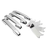 Mirror Chrome Side Door Handle Covers Bowl Covers Trims for Cadillac 07-11 Escalade... 