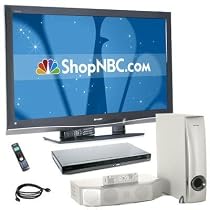Sharp AQUOS 52" 1080p LCD HDTV Bundle w/ $100 Mail-In Rebate