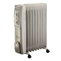 Bionaire 2000w 9 Fin Oil Filled Radiator with Manual Thermostat