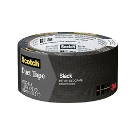 2x20YD BLK Duct Tape