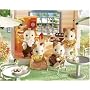 Calio Critters Buttercup Cat Family