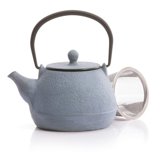 Blue Testubin Cast Iron Teapot 16 ounce Blue Testubin Cast Iron Teapot 16 ounce