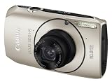 Canon IXUS 300 HS Digitalkamera (10 Megapixel CMOS, 3,8-fach opt. Zoom, 7,6 cm (3 Zoll) Display) silber