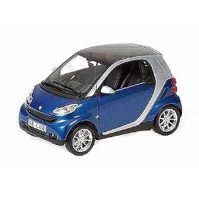 2007 Smart Fortwo 1/18 Blue