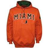 Miami Hurricanes Orange Alternate Color Hoody Sweatshirt