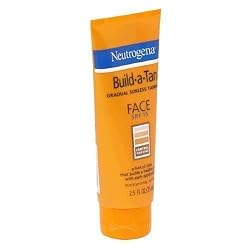 Neutrogena Build-A-Tan Gradual Sunless Tanning for Face, SPF 15, 2.5 Ounce
