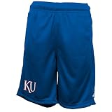 adidas Kansas Jayhawks Boy's Climalite Shorts Large