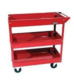 Torin TC302 Big Red Tool Cart with 3 Tray