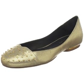 Rebecca Minkoff Womens Mab Cutout Ballet Flat
