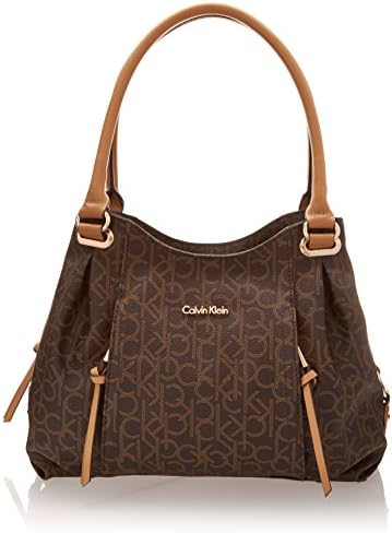 Calvin Klein Monogram Shopper Shoulder Bag