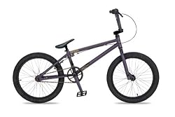 Dk Siklon Bmx Bike With Black Rims (Purple, 20-Inch)