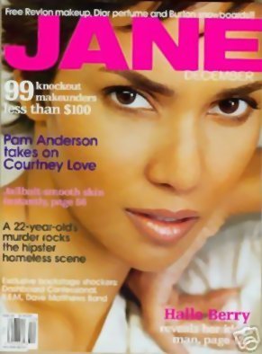 Jane Magazine Halle Berry December 2003 Issue