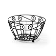 Spectrum 39010 Scroll Fruit Bowl, Black Discounts