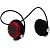 グリーンハウス Bluetoothネックバンド型ステレオヘッドセット レッド GH-BHHSNR