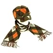 Argyle Plaid Cadet Hat Softer than Cashmere Scarf? Set Olive with Multiple Colors
