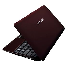 Asus Eee PC Seashell 1005PEB-RRED01S 10.1-Inch Netbook with Up to 11 Hours of Battery Life - Red