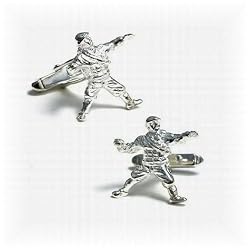 Grenade Soldier Cufflinks