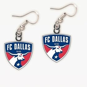 FC Dallas Official MLS Logo Earrings