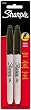 Sharpie Fine Point 2-Pk Black Permanent Marker Set (1-Card)