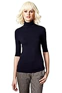  Limited Collection Roll Neck Short Sleeve Top