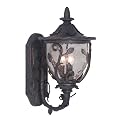 2 Light Medium Wall Lantern - Antique Patina Finish (8")