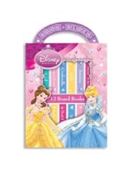 Twelve Disney Princess Board Books/Snow White, Ariel, Sleeping Beauty, Cinderella, Belle, Jasmine Board Books