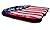 Hoopla Gorilla Bags - All American Star Spangled Banner 6 Pack - Deluxe Insulated Bottle Carrier - Durable Neoprene Beer Bottle Tote, Lightweight, Stores Flat