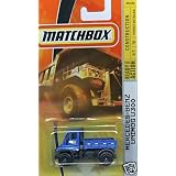 Mattel Matchbox 2007 MBX Metal 1:64 Scale Die Cast Car # 61 - Blue Multi Purpose Four... by Matchbox