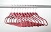 ULTRA-SLIM VELVET SUIT HANGERS - SET OF 10- Pink